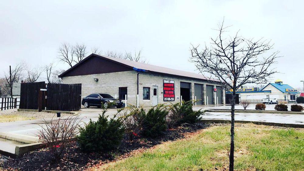 Shades Audio Automotive building on Pendleton Pike
